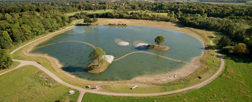 Glisholm Sø, forside