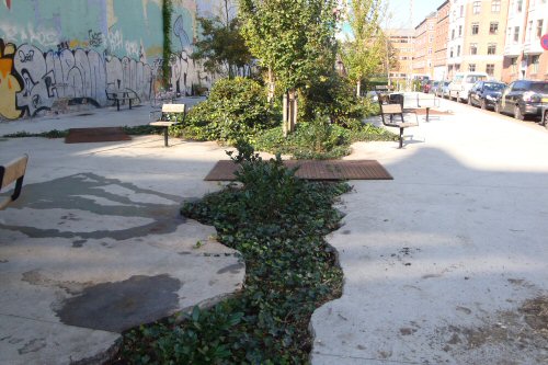 Odinparken, forside