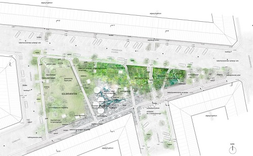 Tsinge plads plan A