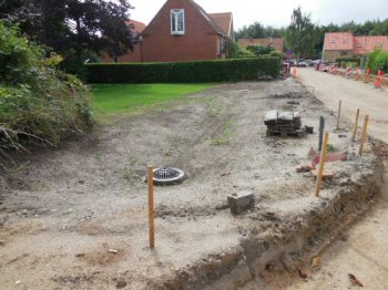Afkobling af vejvand i Middelfart, foto 3