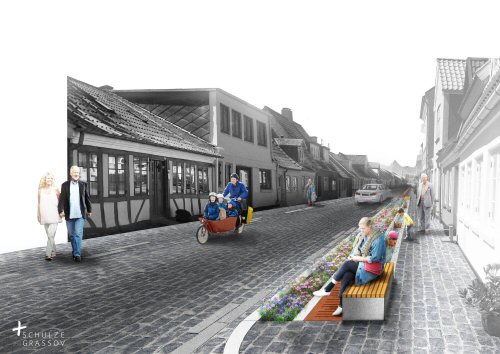 Afkobling af vejvand i Sndergade, Middelfart, forside