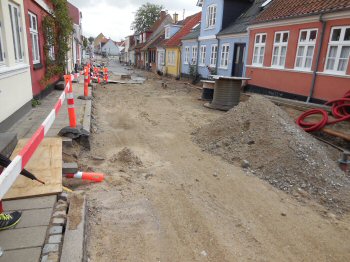 Afkobling af vejvand i Sndergade, Middelfart, foto 3