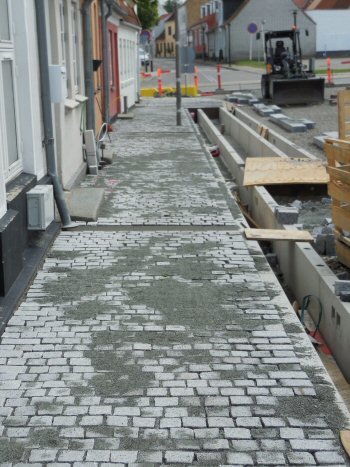 Afkobling af vejvand i Sndergade, Middelfart, foto 5