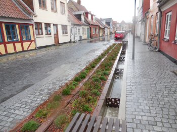 Afkobling af vejvand i Sndergade, Middelfart, foto 8