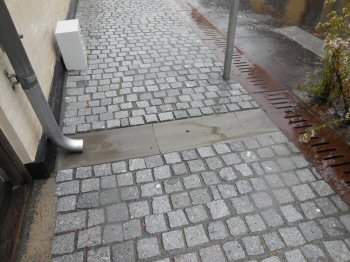 Afkobling af vejvand i Sndergade, Middelfart, foto 11